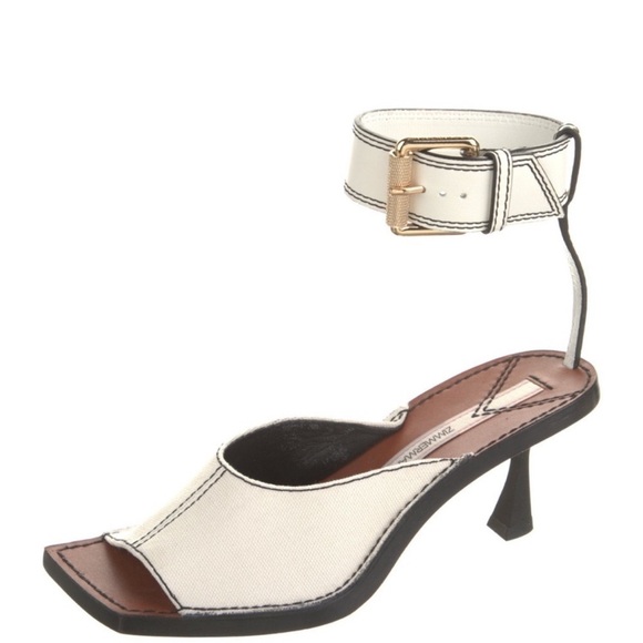 NEW ✨ Zimmermann Whipstitch Trim Sandals - Picture 3 of 9